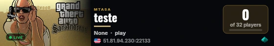 teste live status badge