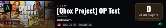 [Qbox Project] OP Test live status badge