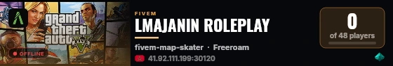 LMAJANIN ROLEPLAY live status badge