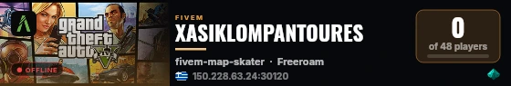 XASIKLOMPANTOURES live status badge