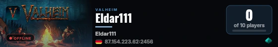 Eldar111 live status badge