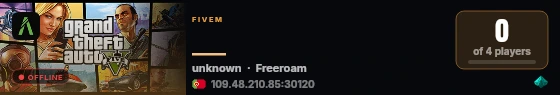  live status badge