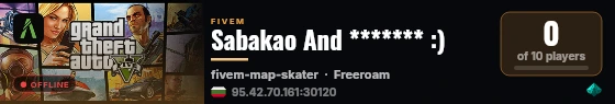 Sabakao And ******* :) live status badge