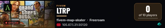 LTRP live status badge