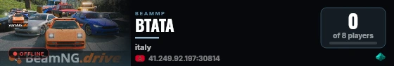 BTATA live status badge