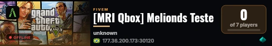 [MRI Qbox] Melionds Teste live status badge