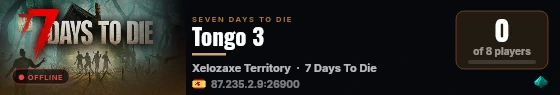 Tongo 3 live status badge