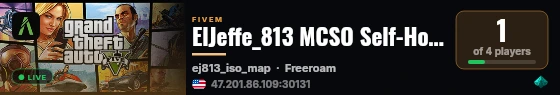 ElJeffe_813 MCSO Self-Hosted Test live status badge