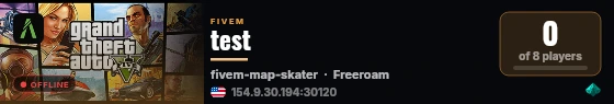 test live status badge