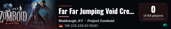 Far Far Jumping Void Crew Stadium Over Ravenswatchwatch in a co live status badge