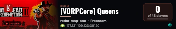 [VORPCore] Queens live status badge