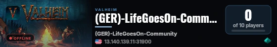 (GER)-LifeGoesOn-Community live status badge