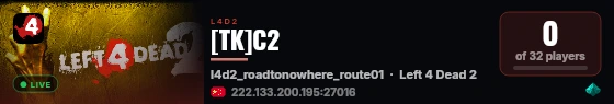 [TK]C2 live status badge