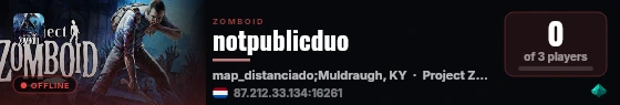 notpublicduo live status badge