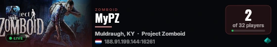 MyPZ live status badge