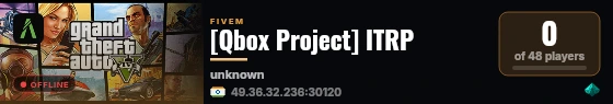 [Qbox Project] ITRP live status badge