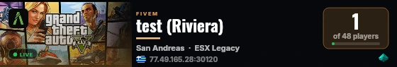 test | [ESX Legacy] live status badge