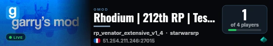Rhodium | 212th RP | Test DEV live status badge