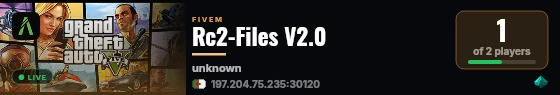 Rc2-Files V2.0 live status badge