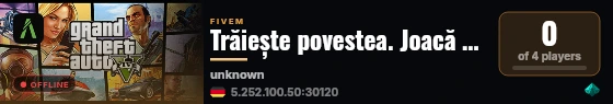 Trăiește povestea. Joacă rolul. Origins RP. live status badge