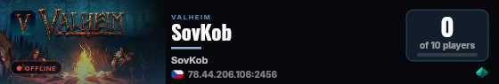 SovKob live status badge