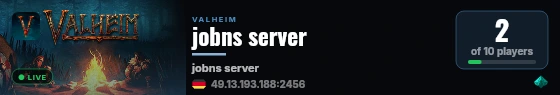 jobns server live status badge