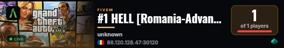 #1 HELL [Romania-Advanced] live status badge