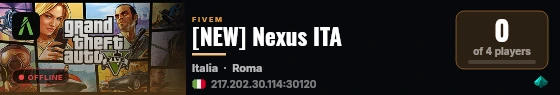 [NEW] Nexus ITA live status badge