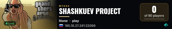 SHASHKUEV PROJECT live status badge