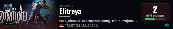 Elitreya live status badge