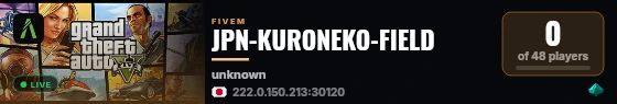 JPN-KURONEKO-FIELD live status badge