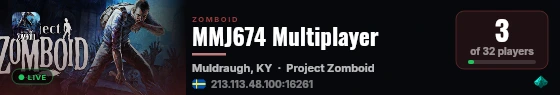MMJ674 Multiplayer live status badge