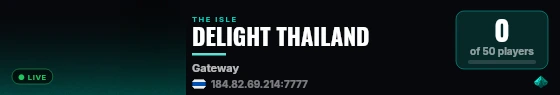 DELIGHT THAILAND live status badge