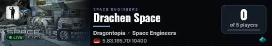 Drachen Space live status badge