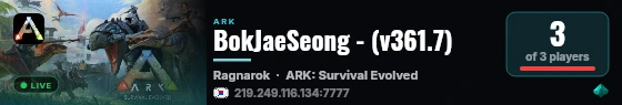 BokJaeSeong - (v361.7) live status badge