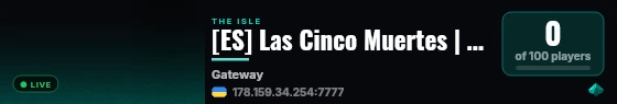 [ES] Las Cinco Muertes | Hispano | lascincomuertes.com live status badge