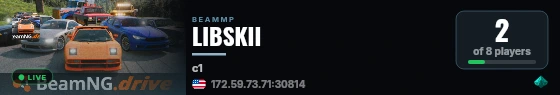 LIBSKII live status badge