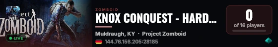 KNOX CONQUEST - HARDCORE CO-OP live status badge