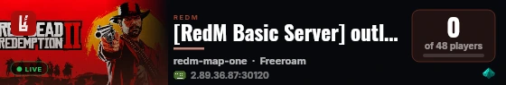 [Qbox Project] outlaw live status badge