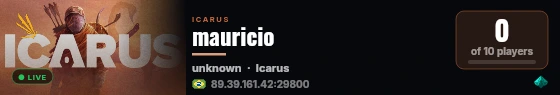 mauricio live status badge