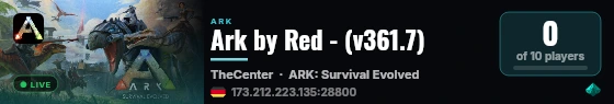 Ark by Red - (v361.7) live status badge
