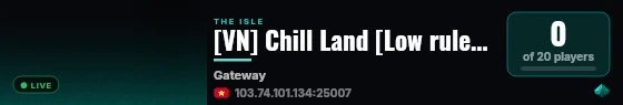 [VN] Chill Land [Low rule] | 2x Growth/AI | Voice live status badge