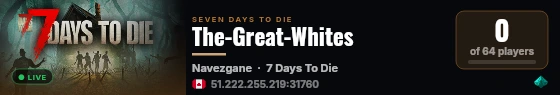 The-Great-Whites live status badge