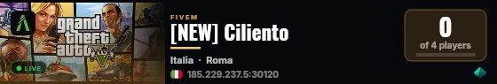 [NEW] Ciliento  live status badge