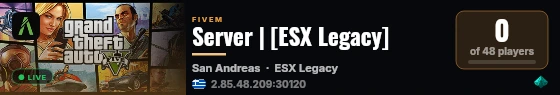 Server | [ESX Legacy] live status badge