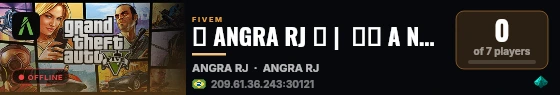 🌴 ANGRA RJ 🌴 |  🚀🚀 A NOVA E MELHOR TEMA RJ 🚀🚀 live status badge