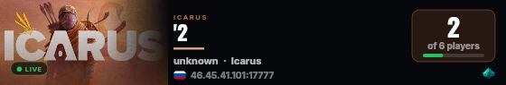 '2 live status badge