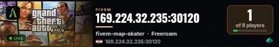 169.224.32.235:30120 live status badge