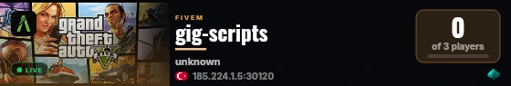gig-scripts live status badge