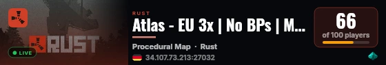 Atlas - EU 3x | No BPs | Mondays live status badge